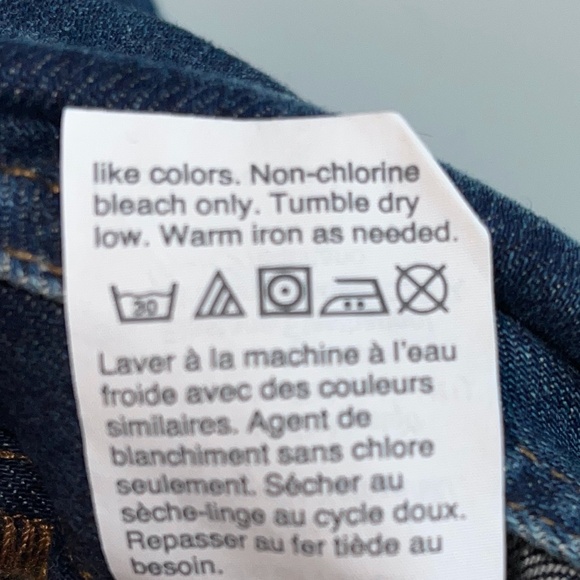 Madewell Skinny Overalls: Eco Edition in Elmdale Wash NWT Size Small - Picture 10 of 10